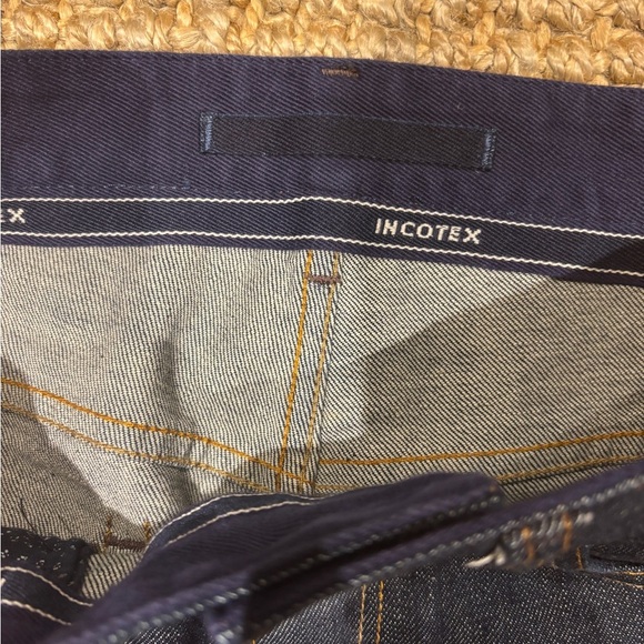 Incotex Sky Slim men’s jeans dark rinse size 32 x 32 - Picture 2 of 5